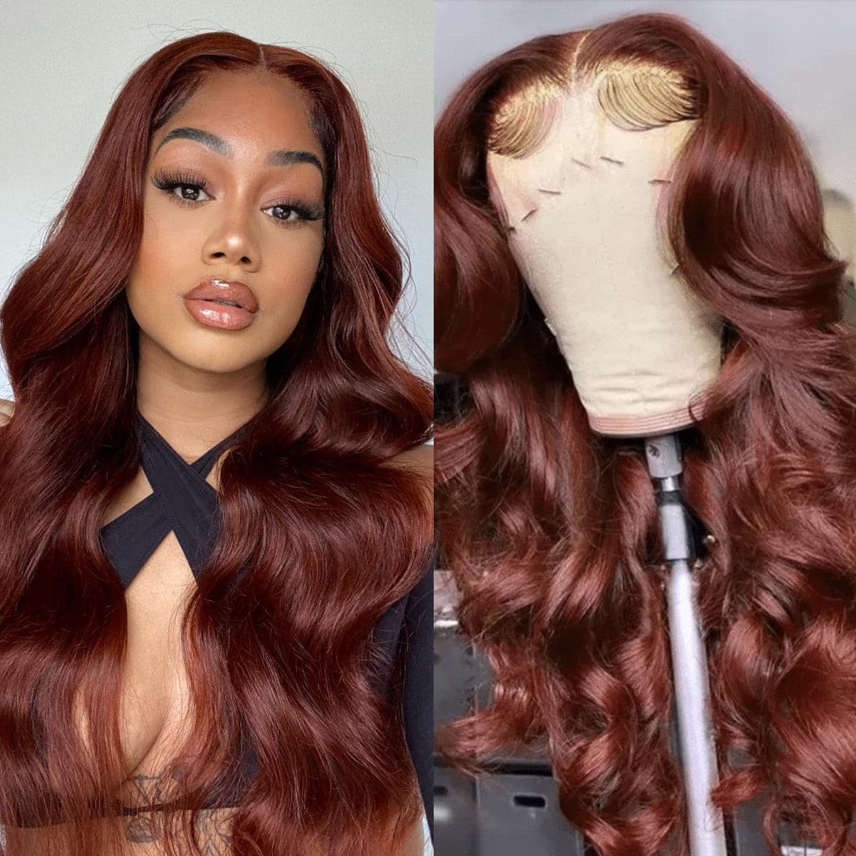 Easy Copper Hair and How I Dye My Frontal! \ SuperNovaHair 